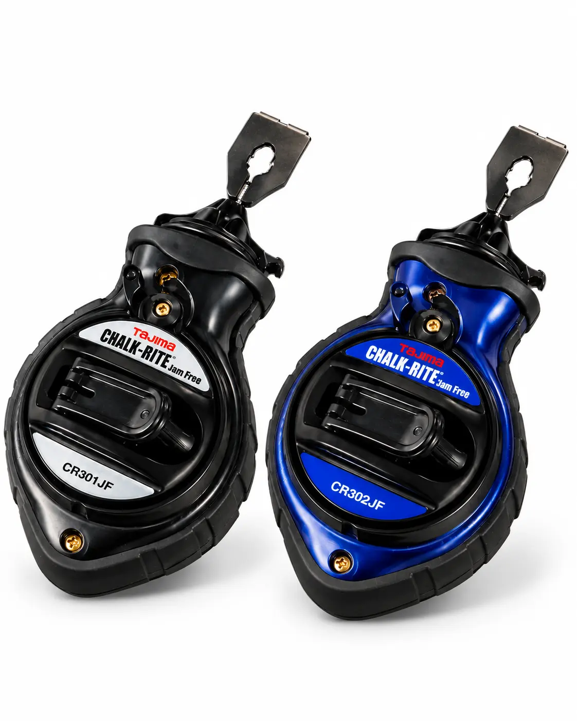 Tajima Chalk-Rite CR301/CR302 100 Ft / 30 M Anti-Jam Chalk Line, 1.0mm Line, for Framing, Cabinetry, Measuring in Tools & Hardware (Feet/Meters Compatibility)