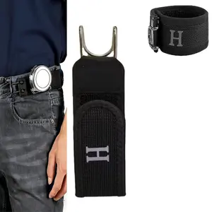 Versatile Invisible Magic Tape Belt, Elastic Adjustable Iron Hook Waist Buckle, Convenient Non-Pressing Waistband, Easy-To-Wear Design