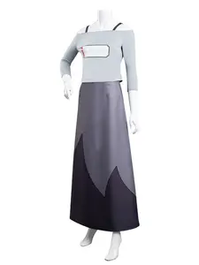 Owl Magic Club Edalyn Cosplay Costume, Lilith Amity Rose Nox Halloween Dress, Fitted Print Dress for All Seasons, Perfect for Cosplay Events