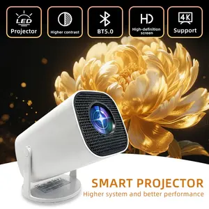 Android Smart Projector, Portable Full HD Projector, Home and Outdoor Use, Movie and Presentation, Home Theater Experience, Gift Idea