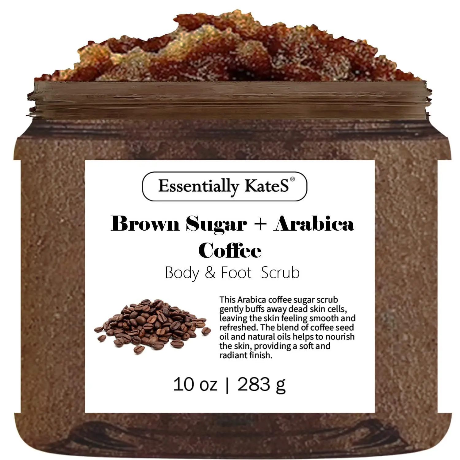 Lavender Salt Scrub 10 oz – Natural Exfoliating Body Scrub with Dead Sea & Sea Salt, Moisturizing Oils for Smooth, Soft, Radiant Skin, Spa-Quality, Paraben-Free