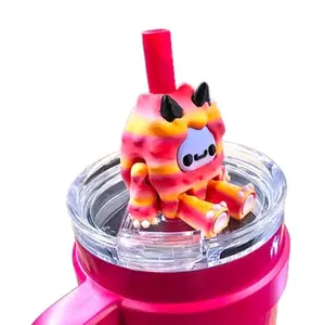 Bigfoot/Yeti Straw Buddies