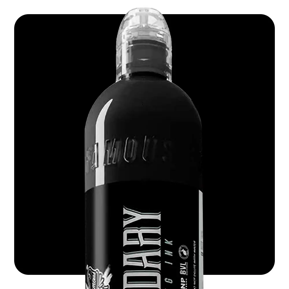 Legendary Outlining Black — World Famous Tattoo Ink — Pick Size