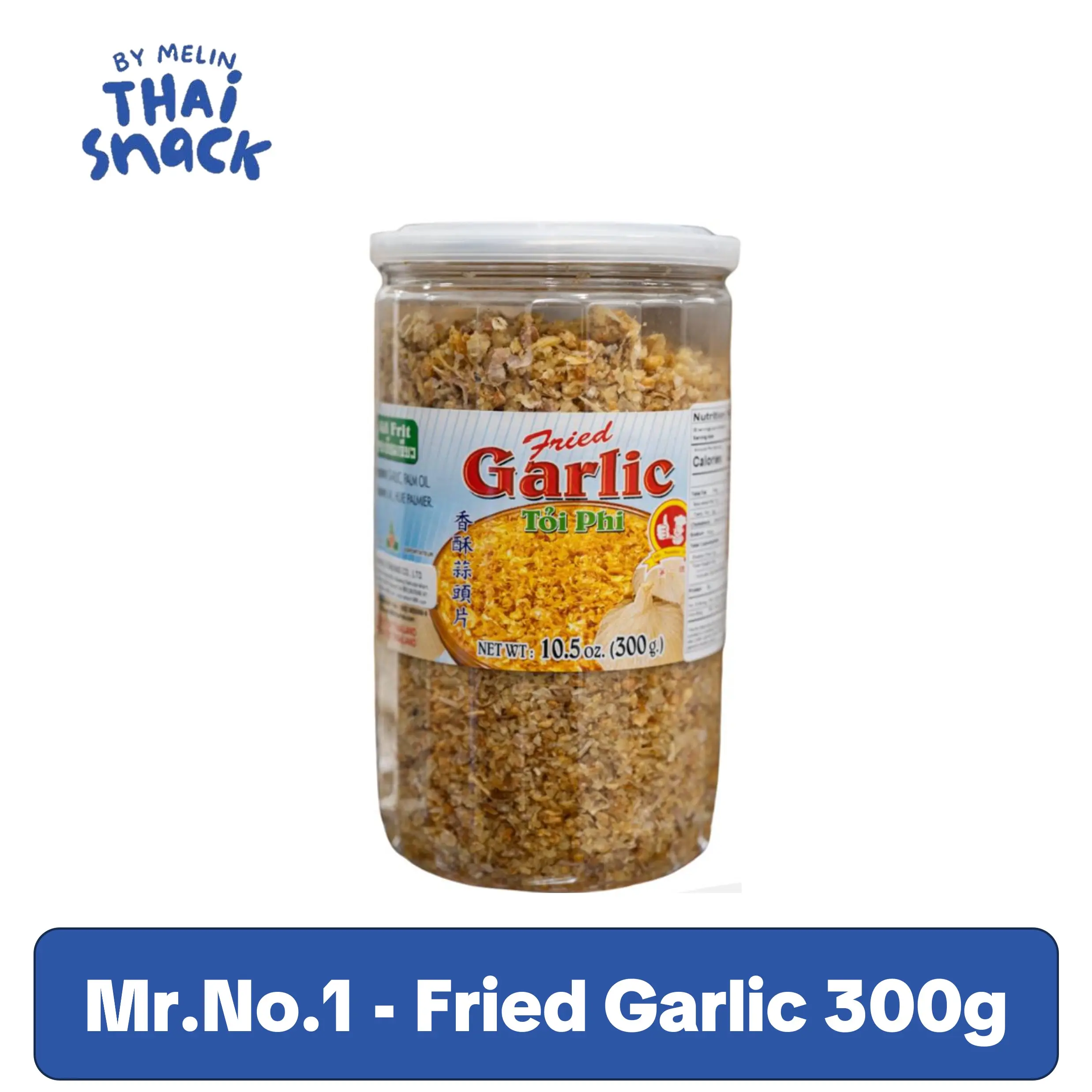 Mr.No.1 Fried Garlic Spice Powder, 300g Gourmet Spice Blend, Versatile Seasonings Flavor for Cooking Essentials