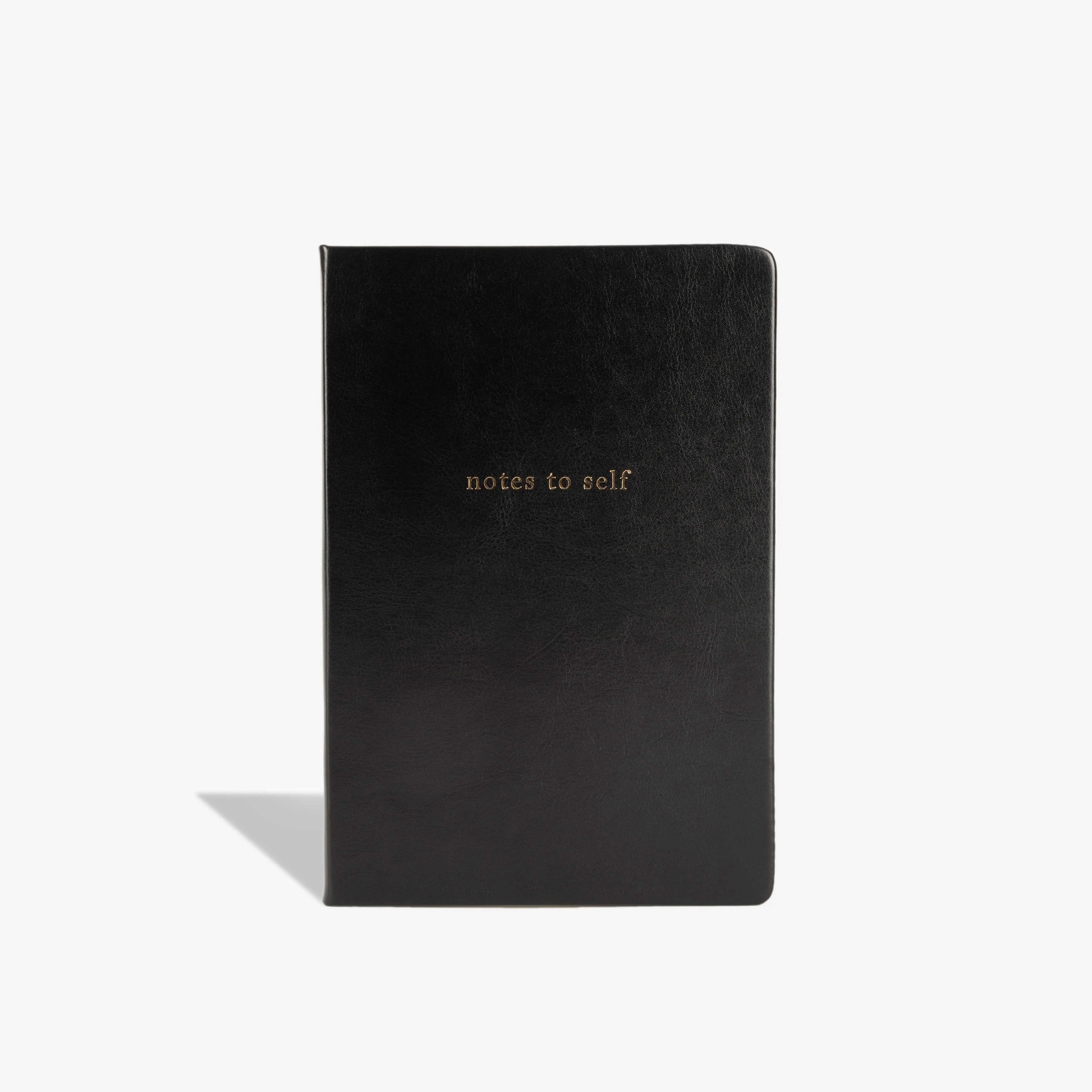 Notes to Self Lined Journal - Black Notes to Self Lined Journal - Black