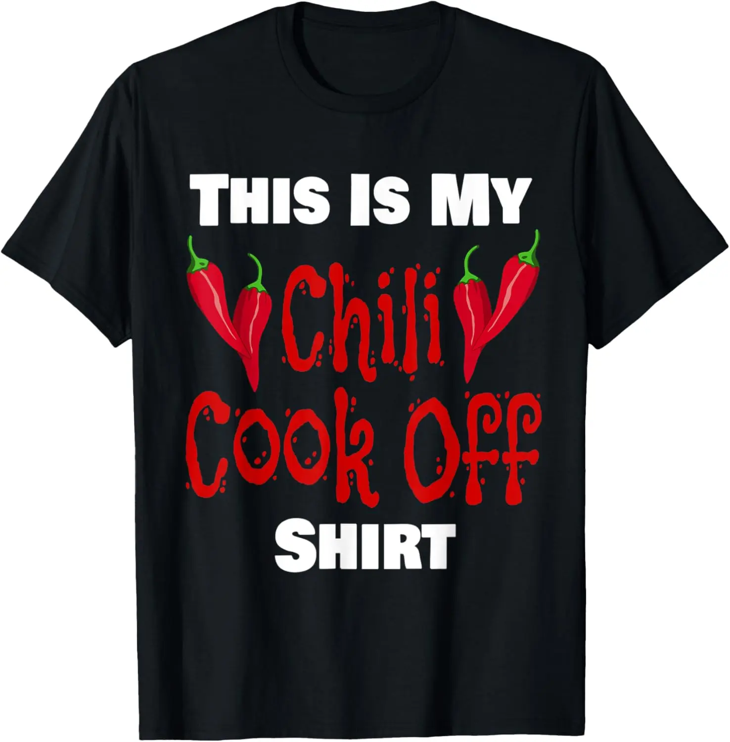 This Is My Chili Cook Off Shirt Cooking Competition Chef T-Shirt