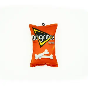 Dogritos Chips – Dog Chew Toy , Canvas Durable Pet Toy