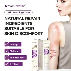 Skin Soothing Cream - 20g Natural Plant Extracts, Full Body Lotion for Dry, Itchy Skin Irritated Skin, Face, Body & Hand Balm (0.7oz)