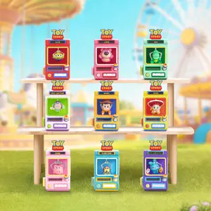 【TOPTOY】Disney Toy Story Claw Machine Series Articulated Figure Blind Box, Cute Figures, Desktop Ornament, Collectible Toys, Birthday & Holiday Gift