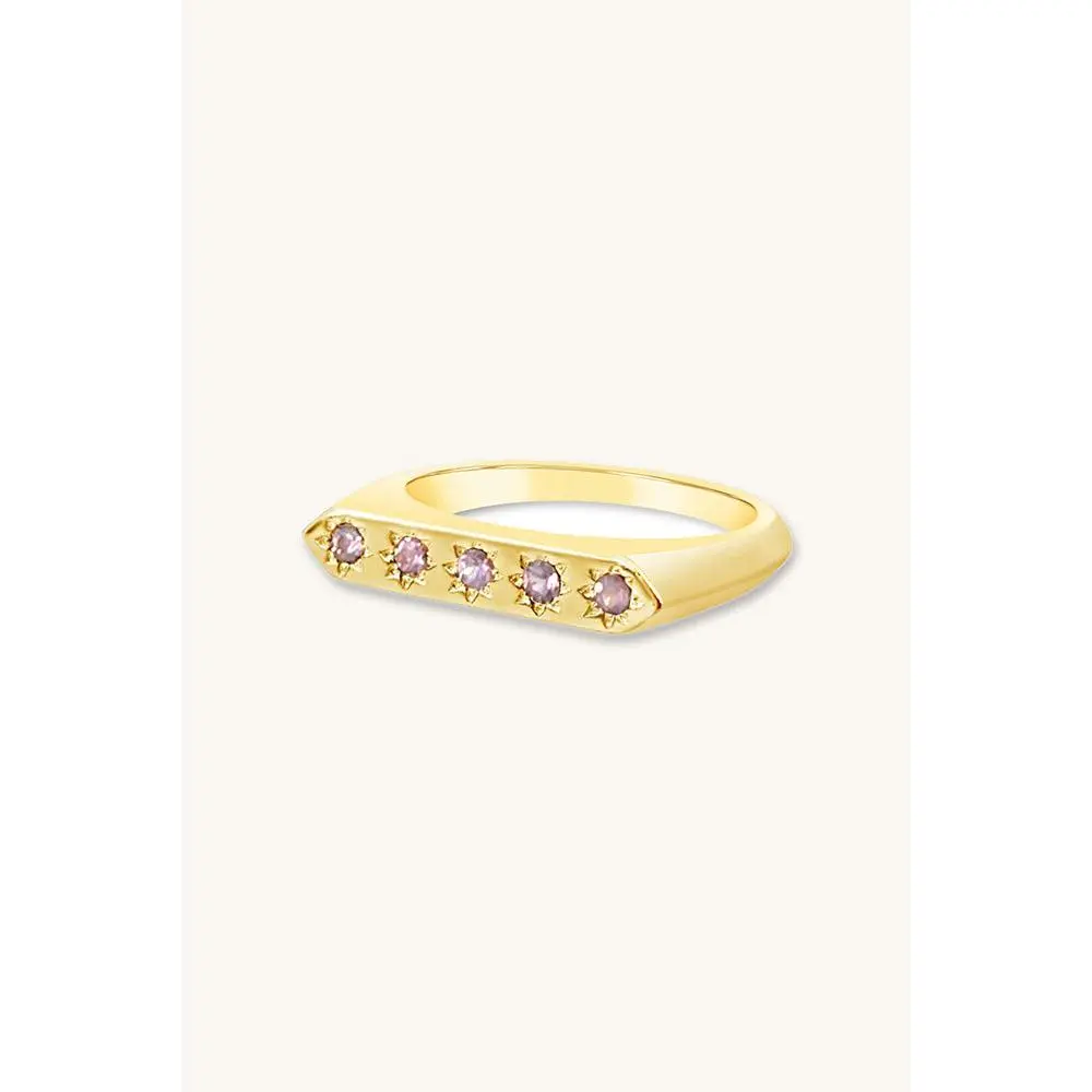 Constellation Ring - Pink Sapphire