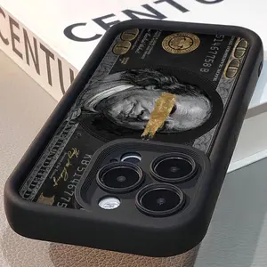 Phone case: Stylish and luxurious case with a newly designed dollar design featuring all-around lens protection for a wide range of iPhone models including iPhone 16, 7, 8, 11, 12, 13, 14, 15, X, XR, Xs, Plus, Pro, Pro Max and SE2.