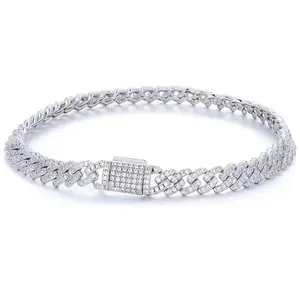 Moissanite Cuban Bracelet