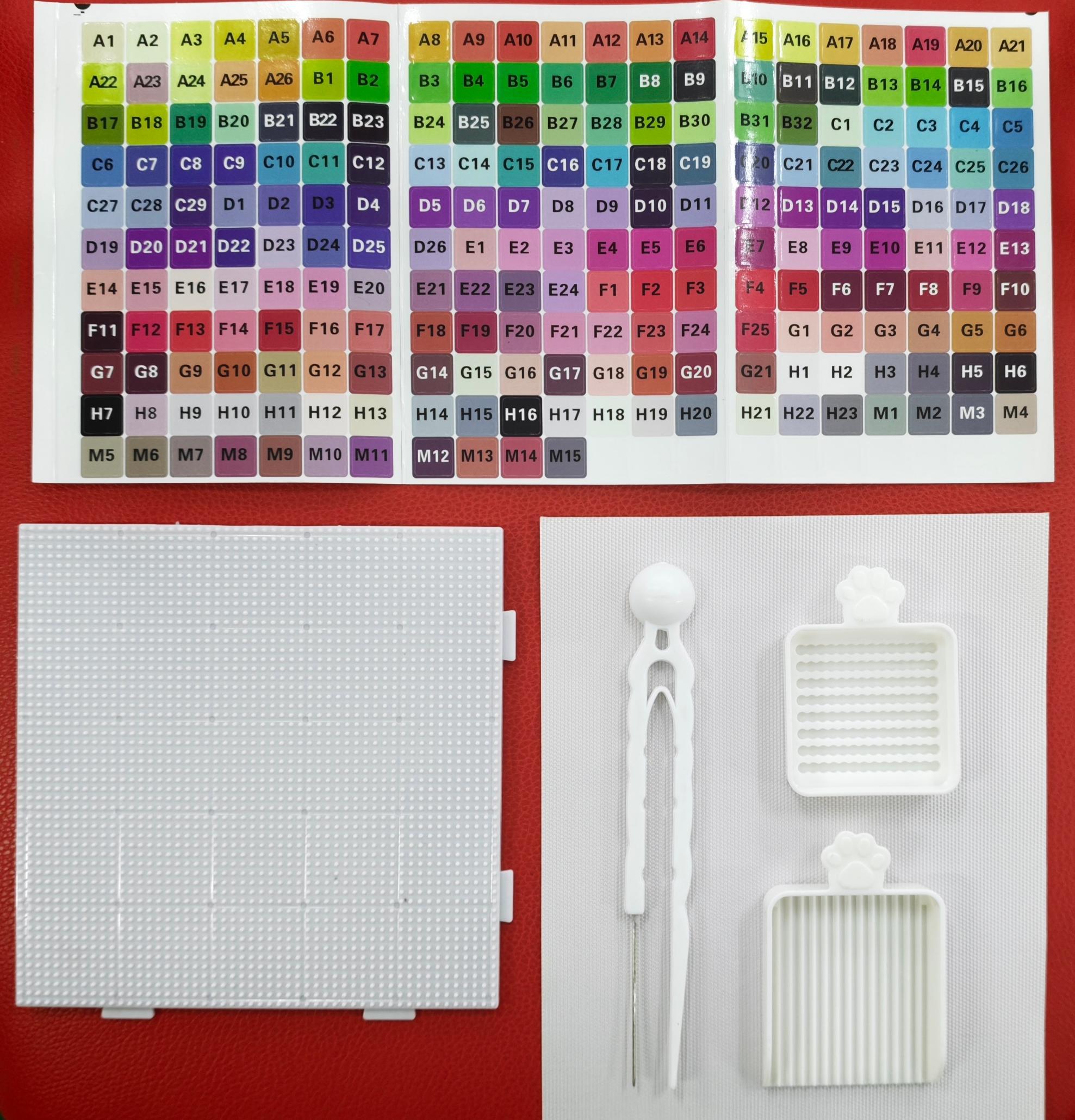 2.6mm 144 Color Box Set,72000Pcs,Stainless Steel Precision Tweezers Set,3D Pixel Puzzle Beads,Perfect for Kids & Adults Craft,Multiple Available,Infinitely Creative Maierial,DIY Bead Set,Spelled Beads Keychain pendant