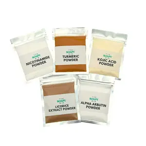 Soap Making Kit Glowing Skin Set – DIY Brightening Bars with Turmeric, Kojic Acid, Licorice Extract, Alpha Arbutin & Niacinamide – Complete Dark Spot & Glow Boost Kit