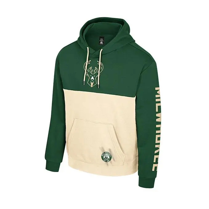 Stadium Essentials Baseline Milwaukee Bucks Hooded Sweatshirt