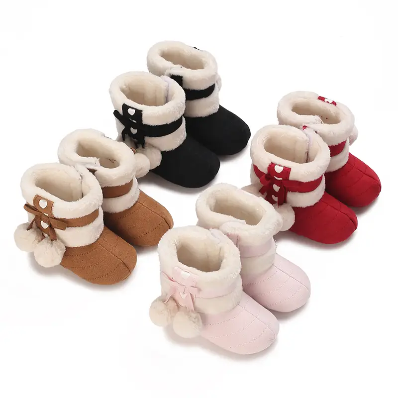 Baby warm boots comfortable girl baby shoe