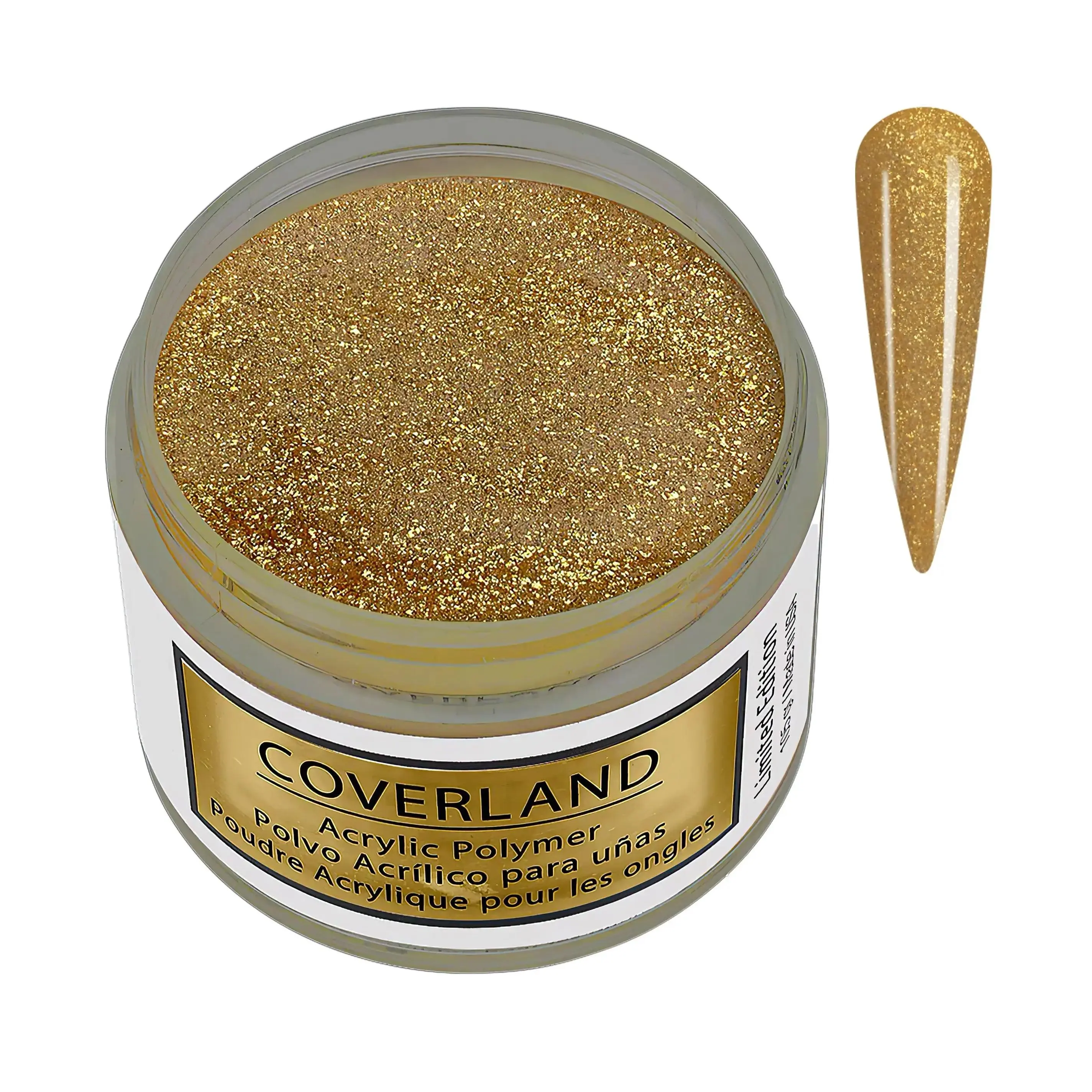Tones Coverland Acrylic Powder "Midnight Madness" 1.5 oz Limited Edition - 100+ Vibrant Shades, Excellent Adhesion & Flexibility, Made in the USA