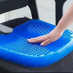 Car Seat Cushion, Thickened Breathable Honeycomb Suction Anti-skid Cover, Suitable for Office Floor Cushions, Household Car Seats, Wheelchair Cushions, and Special Seat Cushions for Comfortable Gifts