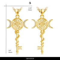 Hecate's Key - Gold Plated