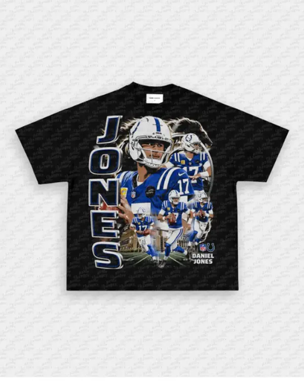 DANIEL JONES V2 TEE, Retro Football Shirt ,Football Shirt Christmas Gift Unisex, Football 90s Vintage Fan Gift,football American Graphic Vintage, Gift For women And Man Unisex T-shirt