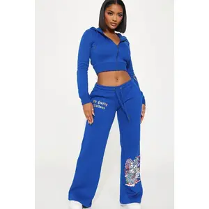 Tiger Lotus Ed Hardy Pant - CobaltBlue 3