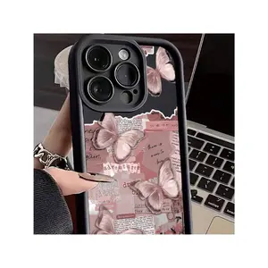 Butterfly Pattern Phone Case, Anti-Drop Cellphone Protective Case, Total Protective Shockproof Mobile Phone Cover For IPhone 11 12 13 14 15 Pro Max XR XS Max X