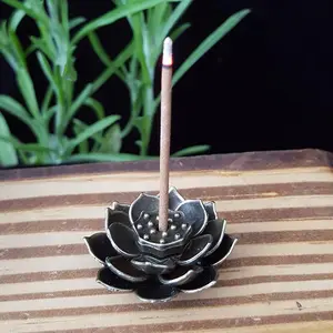 1 Piece Lotus Design Incense Holder, Aromatherapy Burner For Home Decoration