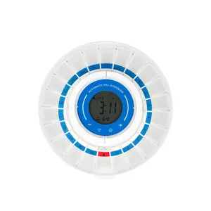 LiveFine Smart WiFi Pill Dispenser For Seniors With App, 21 Compartments, Alarm Reminder & LCD Display