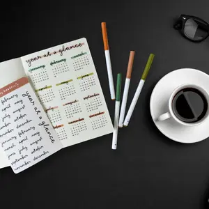 Planner Monthly Header Sticker Sheet
