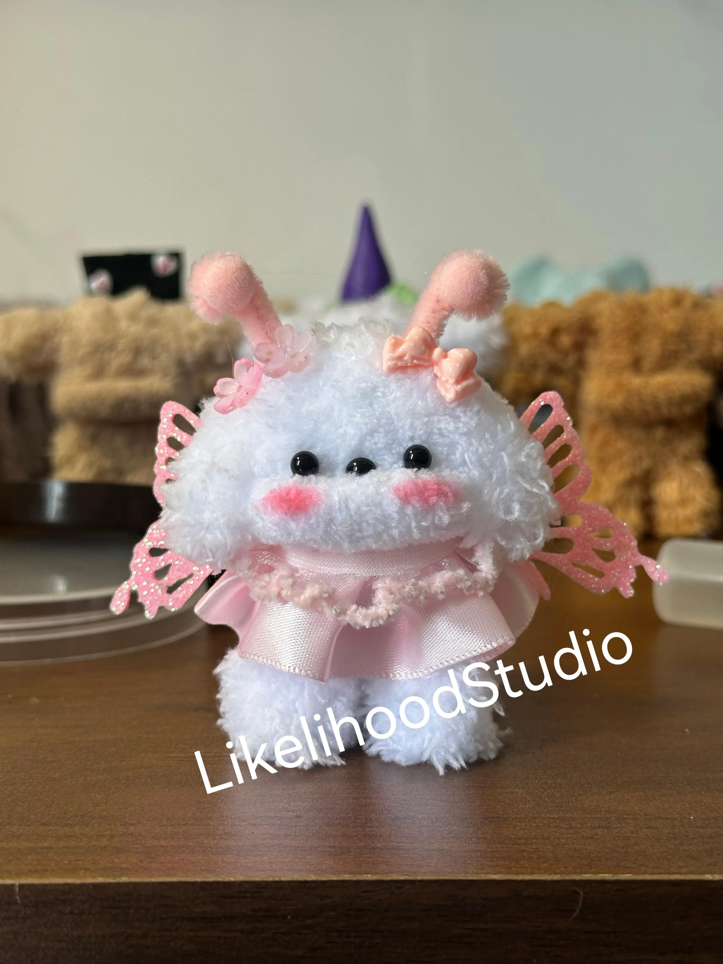 Handmade DIY Craft Kit for Extra Soft Fluffy Stuffed Animals - Soft Adorable Stuffed Puppies & Kitties, Small Accessory for Toys & Hobbies Specialty DIY Supplies