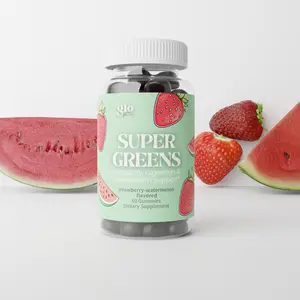 GloGetters Super Greens Gummies — Daily Greens for Digestion, Immunity & Metabolism Support