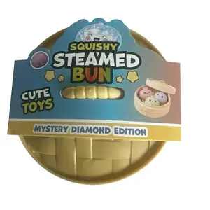 Squishy Steam Bun 3 piece taba dumpling squishy toy