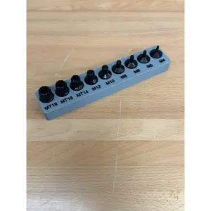 Icon 3/8″ Triple-Square Impact Bit Socket Set Organizer With Magnet Slot