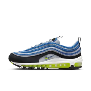 Nike Air Max 97 Women's Sneaker with White and Gray Design, Comfortable Fit, Ideal for Casual and Training Use