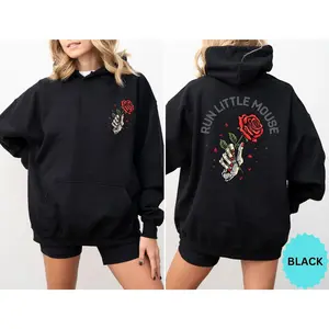 Run Little Mouse Sweatshirt, Haunting Adeline sweater, Dark Romance Merch, Smut Reader Tee, Women's Book Lover Gift