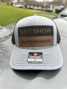 Certified S#!T SHOW Supervisor on Richardson 112 Snapback Hat trucker  hat hat on sale
