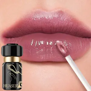 Huasurv Fashion Glossy Lip Balm, Moisturizing, Nude, Matte Finish, Natural Look, Long-Lasting, Hs3805-04