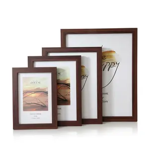 Minimalist DIY Photo Frame Collage - Father Gift, Wall-Mountable & Tabletop Home Decor