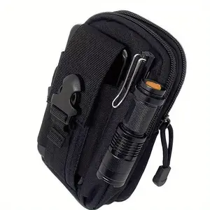 Tactical mobile phone waist bag, multifunctional outdoor sports wristband arm bag, women's key tool chest bag