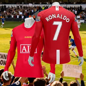 0708 Ronaldo #7 Home Away Short-Sleeve Long-Sleeve Soccer Jersey