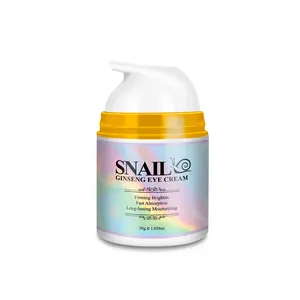 30g Snail Ginseng Multi-Effect Eye Cream, Lifting Firming, Deep Moisturizing, Long-Lasting Hydration, All Skin Types, Makeup Base & Daily Eyebrow Care