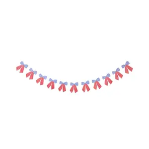 Stars and Stripes Bow Banner