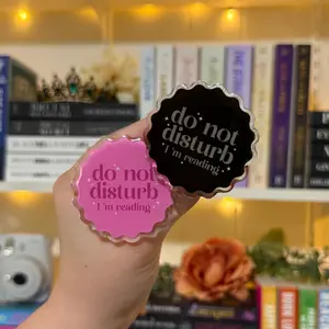 Do Not Disturb Kindle Grip  Kindle Holder  Phone Holder  Kindle Accessories  Bookish Gift