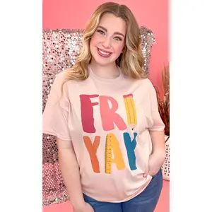 Fri-Yay Ruler Graphic T-Shirt