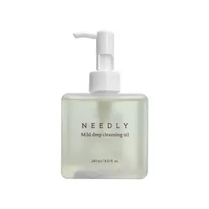 NEEDLY Mild Deep Cleansing Oil 8.11 fl oz. (240 ml) – Lightweight Plant-Based Makeup Remover