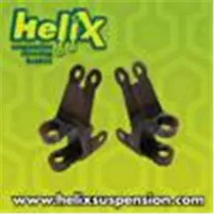 Helix Suspension Brakes and Steering 49864 Helix Early Ford 4-Link Batwing Axle Brackets - Pair