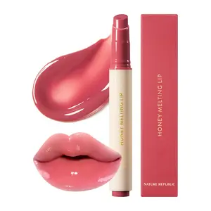 HONEY MELTING LIP (03 BERRY) SOFT LIP STICK, Hydrating Gloss, Moisturizing balms, Sheer tint, Shine & Glowy Finish, korean make up