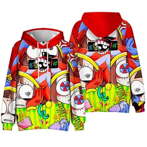 The Amazing Digital Circus3D Printed Hooded Sweater.