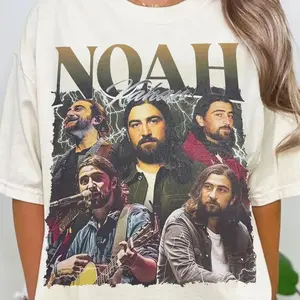 Noah Kahan Tour 2026 Graphic Shirt, Indie Folk Singer Collage Fan Tee 1
