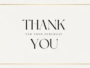 Gift for you: "A small gift as a token of our sincere gratitude for trusting and choosing our products. We hope you will love it!"